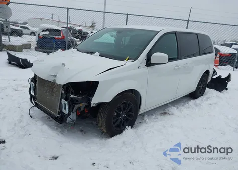2019 Dodge Grand Caravan Gt из США, поврежденный, VIN 2C4RDGEG6KR723158